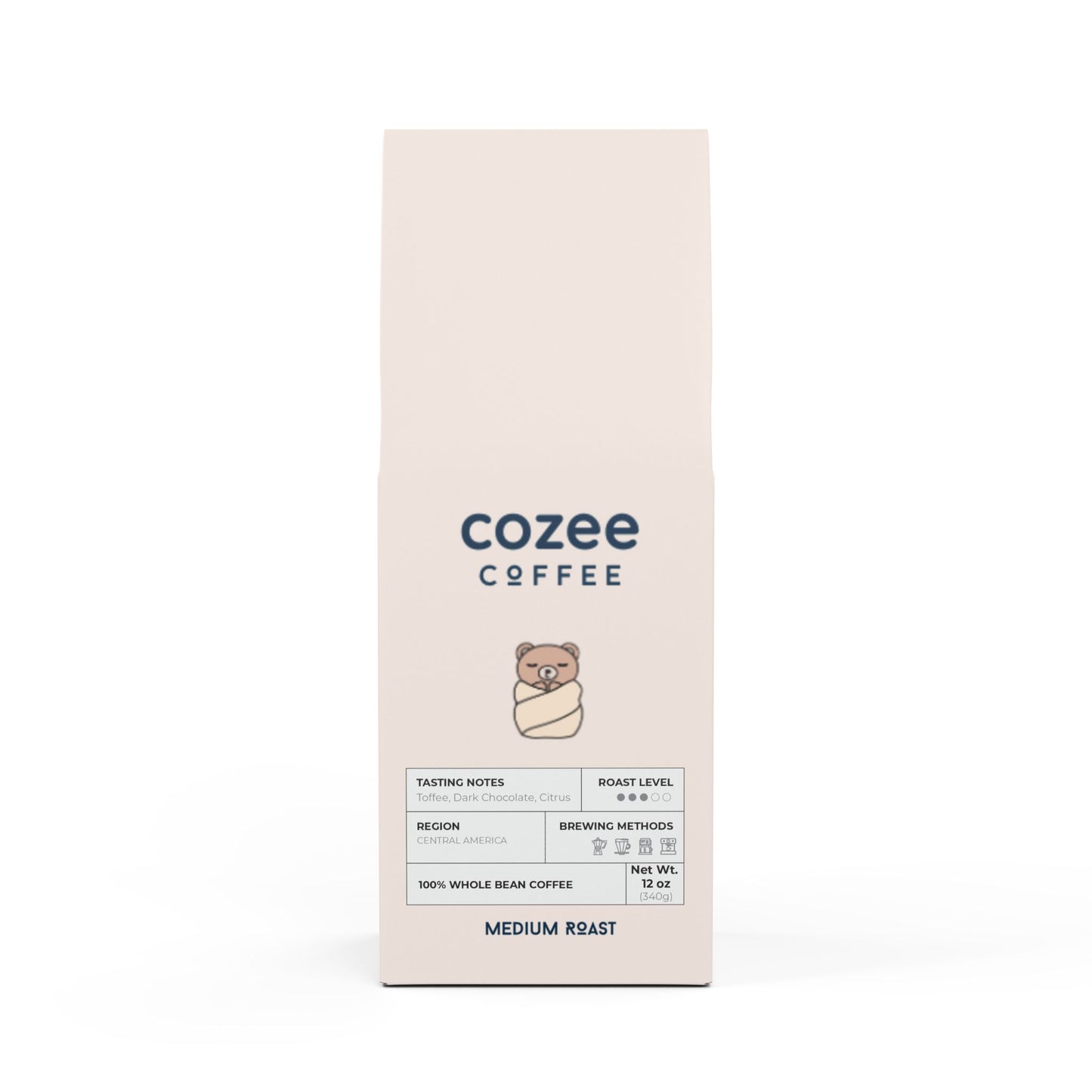 Cozee Coffee- Rock Creek Coffee Blend (Medium Roast)