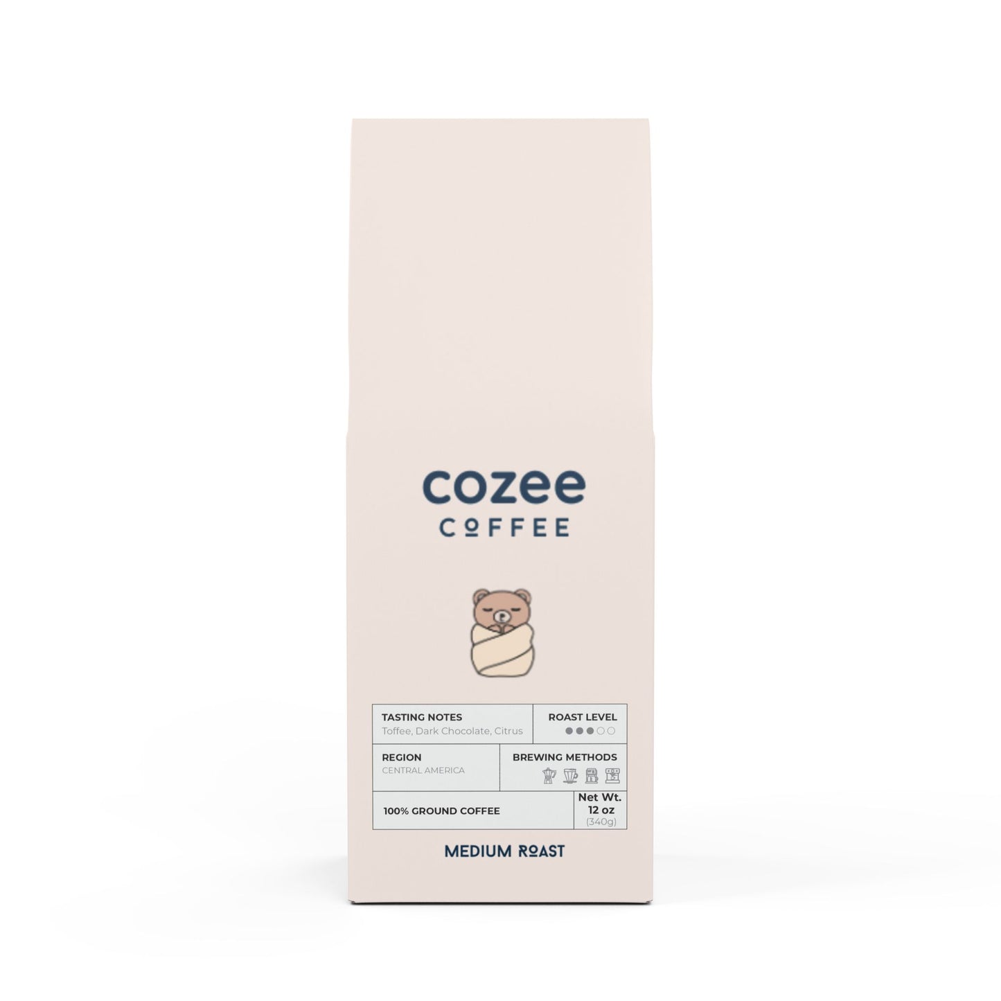 Cozee Coffee- Rock Creek Coffee Blend (Medium Roast)