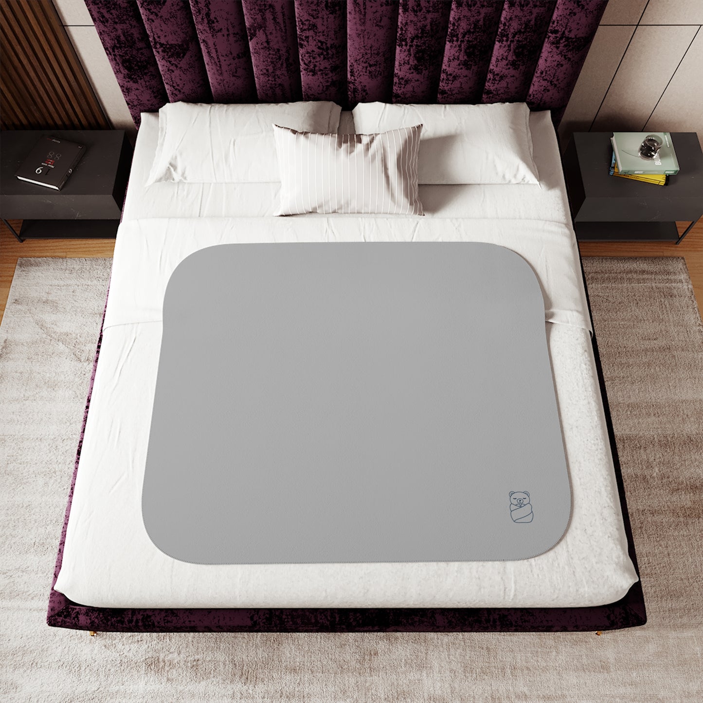 Cozy Sherpa Blanket - Soft Two-Color Design for Comfort and Style