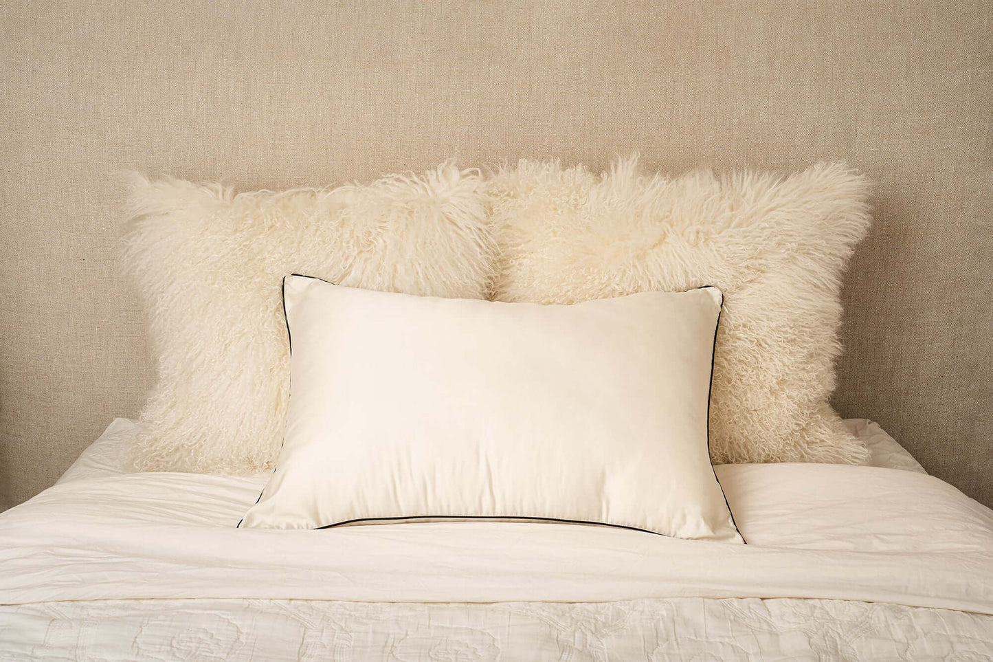 Penny & Lee Pillowcase white