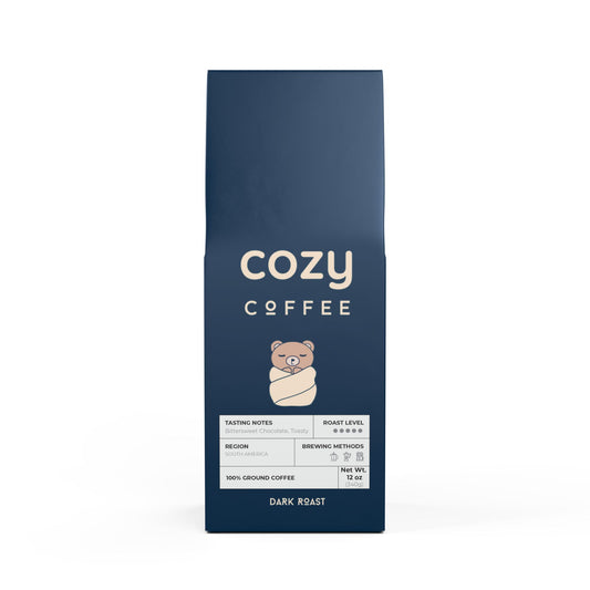 Cozy Coffee- Bitterroot Coffee Blend (Dark French Roast)