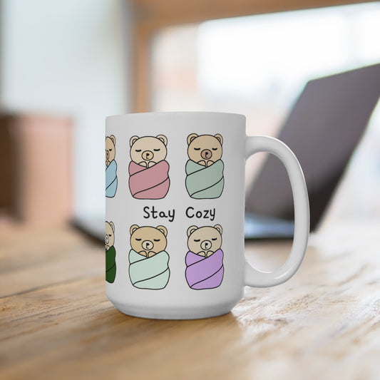 Stay Cozy Coffee Mug 15oz