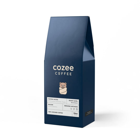 Cozee Coffee- Bitterroot Coffee Blend (Dark French Roast)