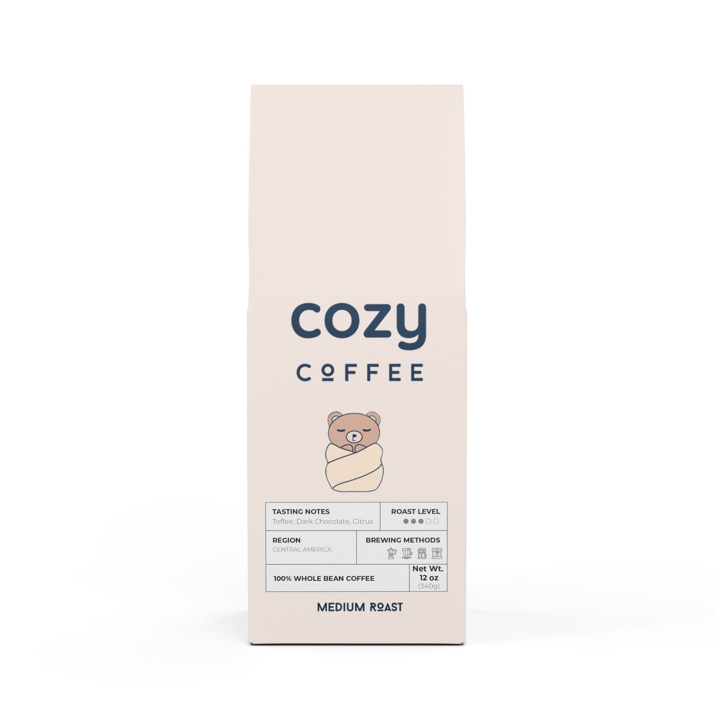 Cozy Coffee- Rock Creek Coffee Blend (Medium Roast)