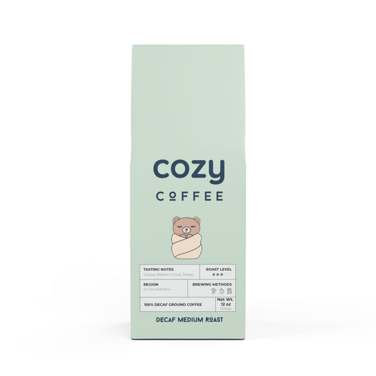 Cozy Coffee- Trapper Peak Decaf Coffee Blend (Medium Roast)