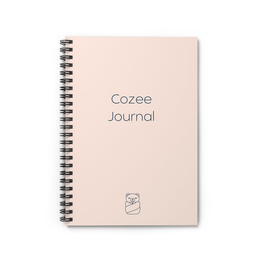 Cozee Spiral Notebook - Ruled Line Journal for Creative Minds